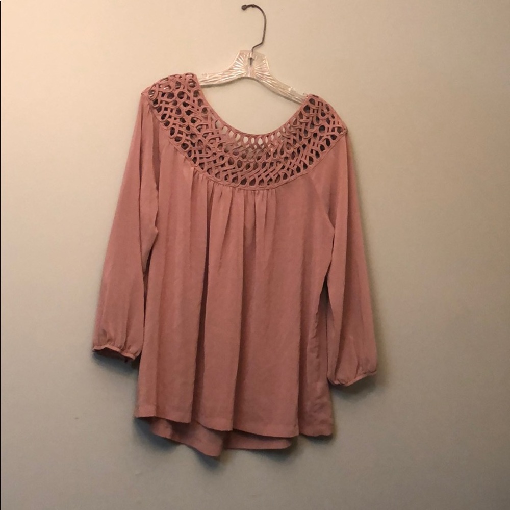 Sheer blouse 👚